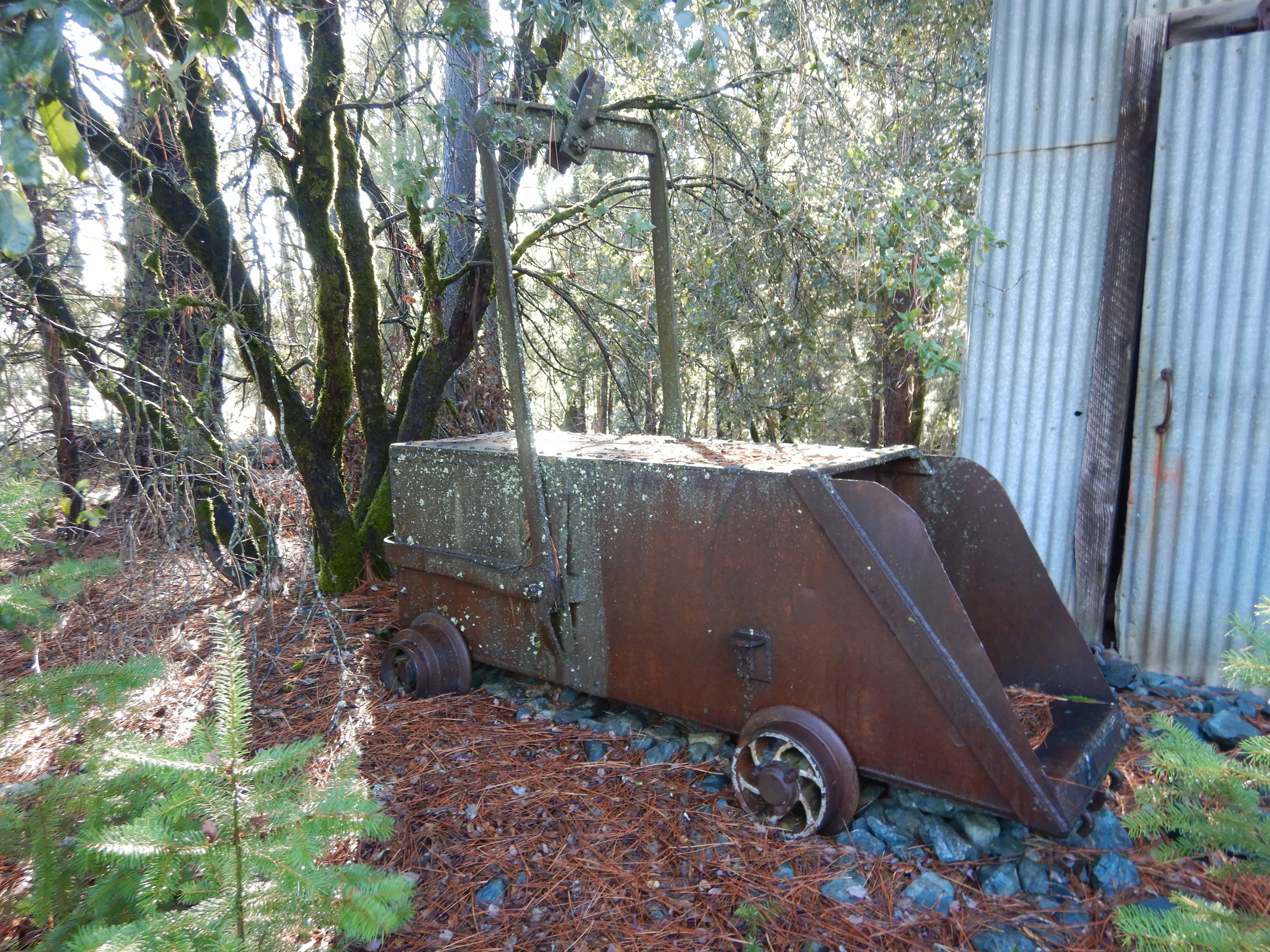 Vintage mining equipment